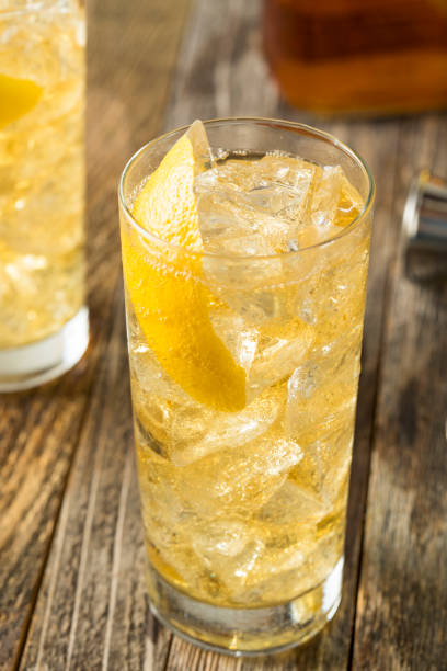 istock Homemade Whiskey Highball with Soda Water 647812468