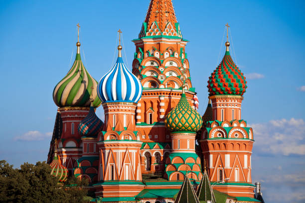 istock St. Basil's Pokrovsky Cathedral in Moscow 647813060