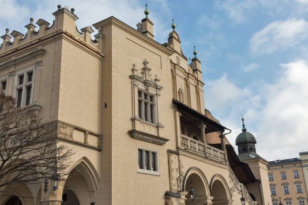 istock Sukiennice building in Krakow old town, Poland. 647816410