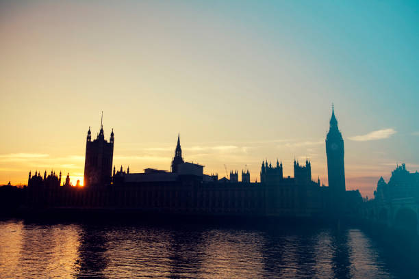 istock Big Ben in the sunset 647819360