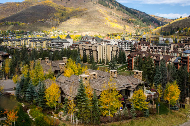 istock Vail Village in Vail, Colorado 647823954