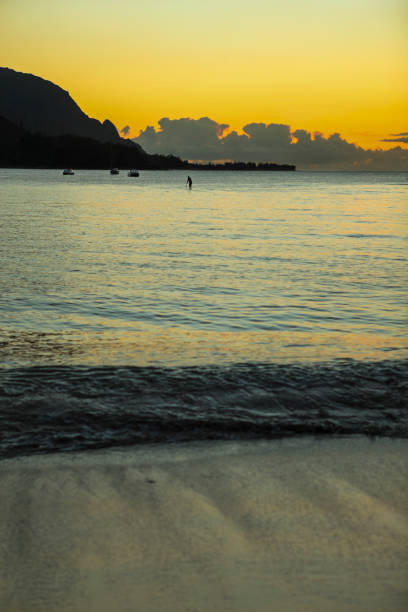 istock Hanalei Bay Sunset, kauai 647839206