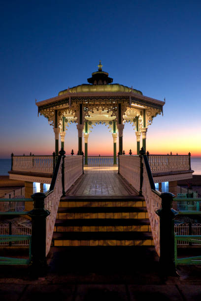 istock Brighton Victorian bandstand at sunset 647839408
