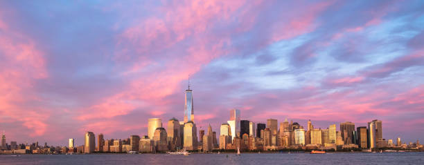 istock New York Manhattan Skyline View from Liberty Park 647858712
