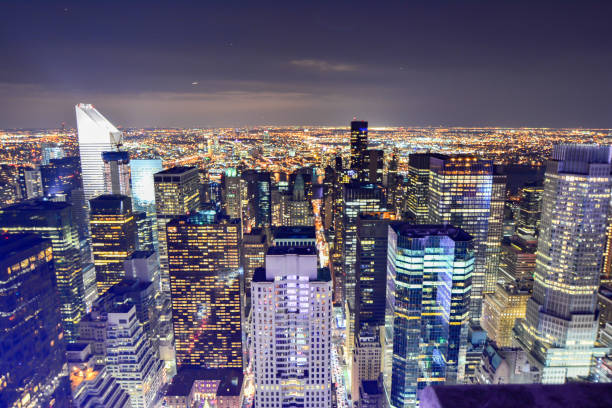 istock Scenic view of a modern city 647864858