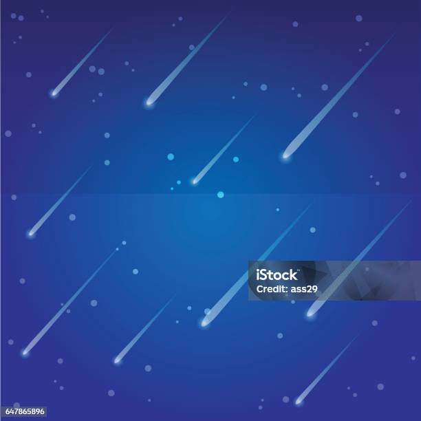 Star Fall Texture Star Fall Background Vector Stock Illustration - Download Image Now ...