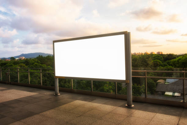 istock blank billboard on the city street 647879468
