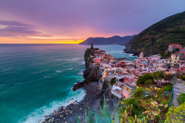 istock Colorful scenery in Cinque Terre, Italy 647972424