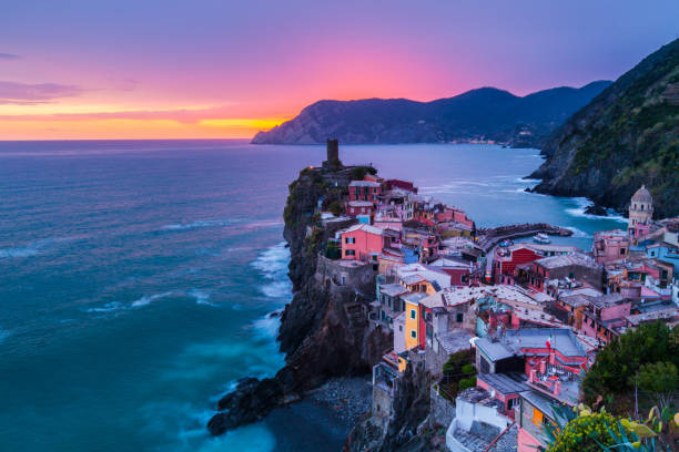 istock Colorful scenery in Cinque Terre, Italy 647973964