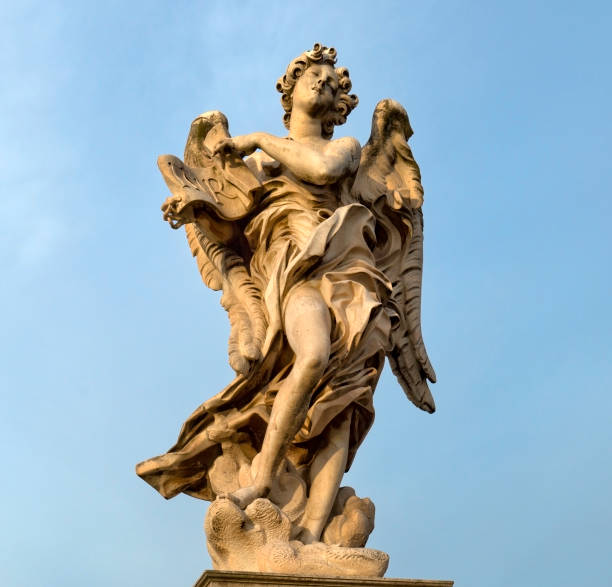 istock Angels - the symbol of Rome 647975444