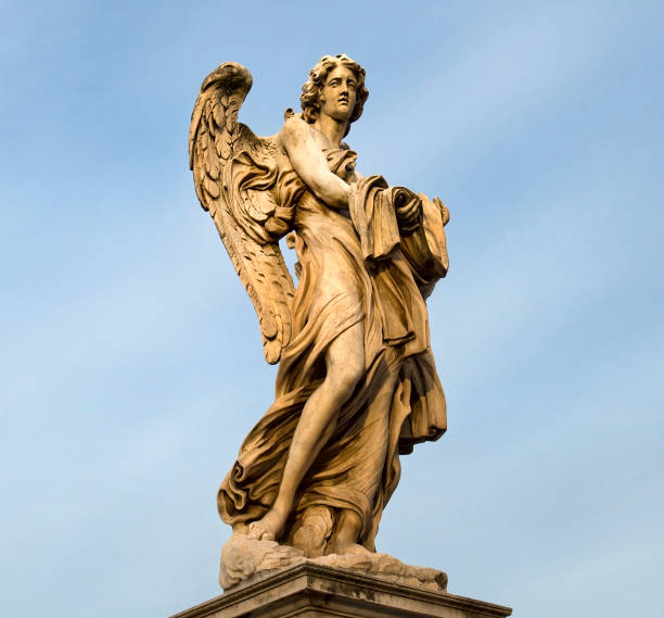 istock Angels - the symbol of Rome 647975454