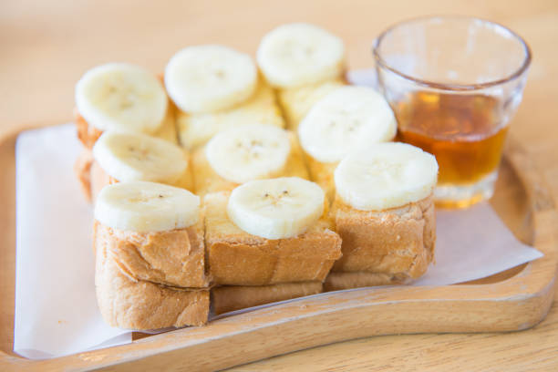 istock toasts with caramelized and banana 647982066