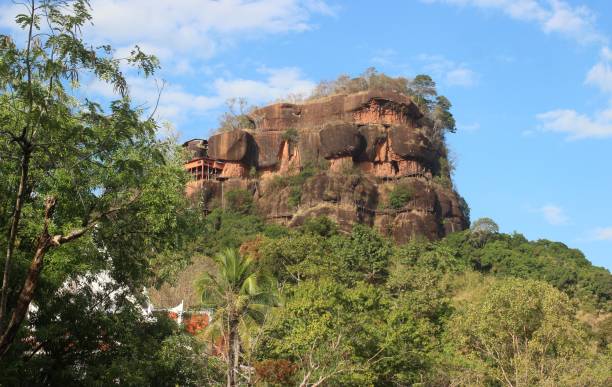 istock Phutok rocky mountain at Bueng kan province. 647990632