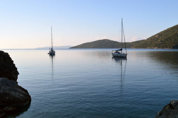 istock Peaceful morning by the sea 648020994