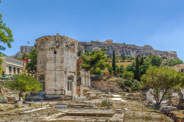 istock The Tower of the Winds, Athens, Greece 648046510
