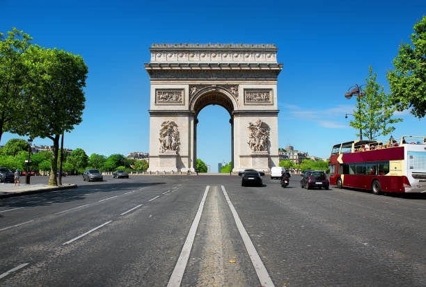 istock Road to Triumphal Arch 648046778