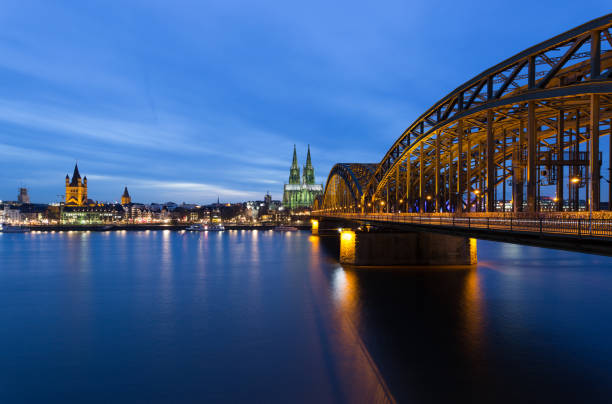 istock Blue Hour at Cologne Cathedral / Germany 648055118