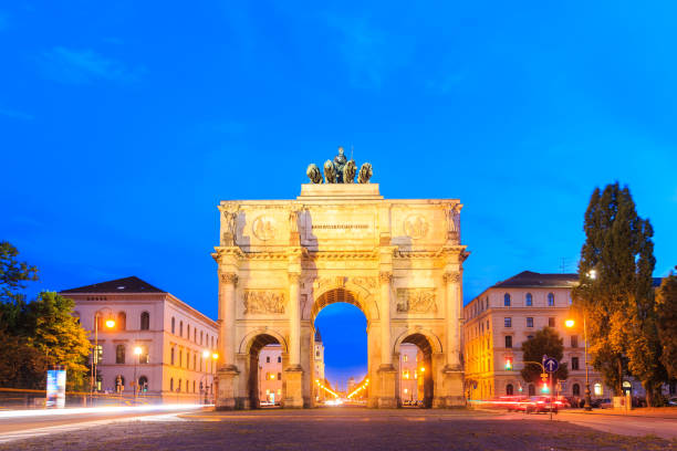 istock The Siegestor of Munich in Bavaria 648081668