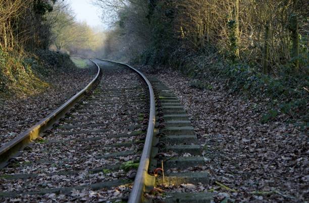 istock View of disused railway track. 648088404