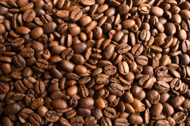 istock roasted coffee beans, can be used as a background 648107944