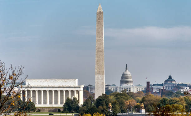istock Washington monumet, US Congress and Lincoln memorial 648143284