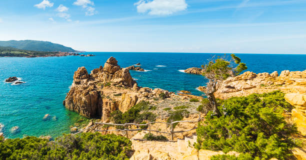istock Rocky coastline in Costa Paradiso 648158326