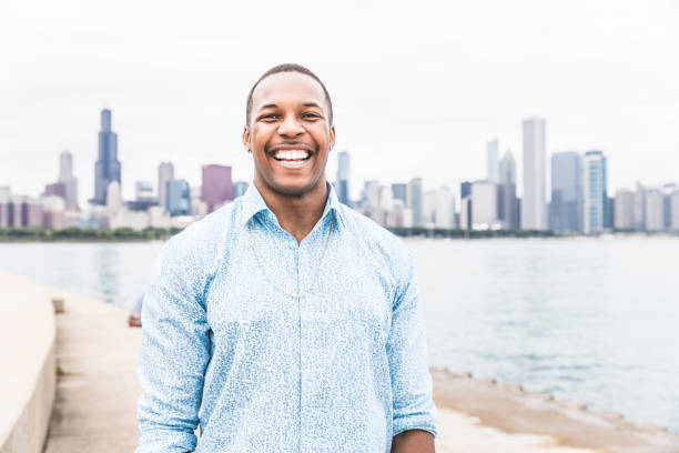 istock Happy black man laughing out loud 648188426