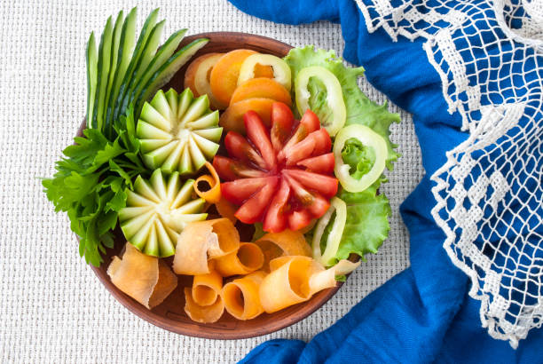 istock Assorted vegetables, Fresh tomatoes, carrot and zucchini, 648189064