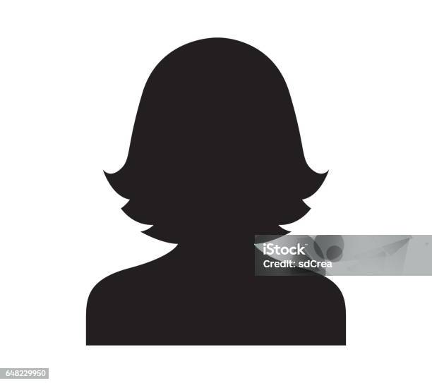 Avatar Icon Design For Woman Stock Illustration - Download Image Now - Adult, Adults Only, Avatar