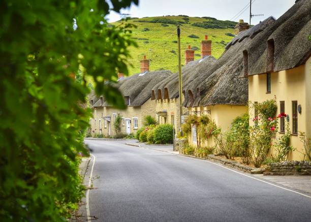 istock Lulworth Cove Cottages 648230494
