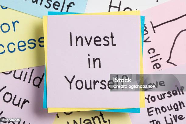 Invest In Yourself Stock Photo - Download Image Now - Individuality, Recovery, Change