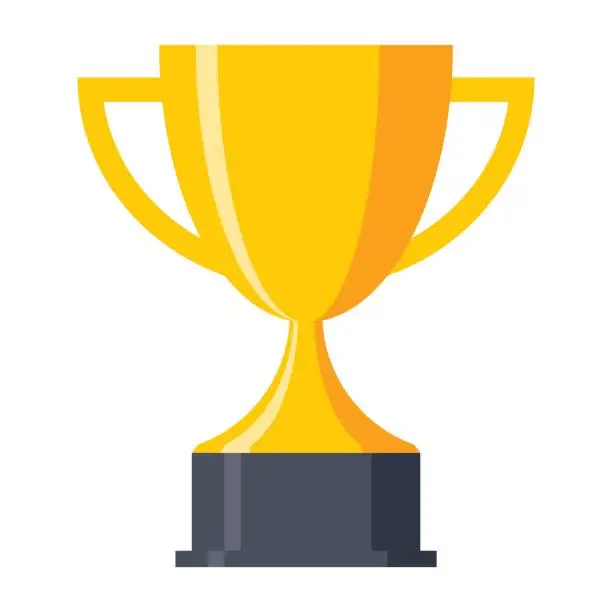 Vector illustration of Trophy Cup Icon