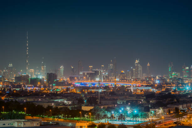 istock Dubai Downtown Urban Skyline 648239310