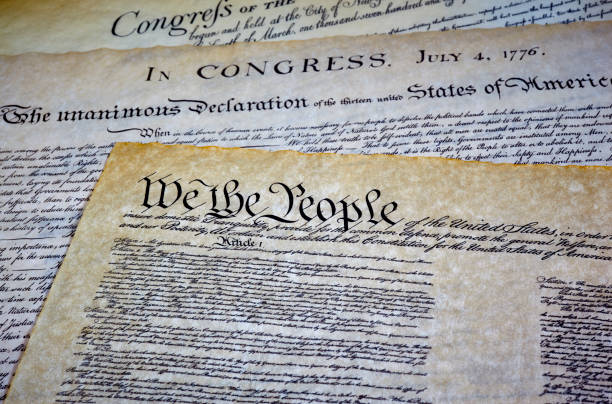istock Constitution, Declaration of Independence, Bill of Rights 648284390