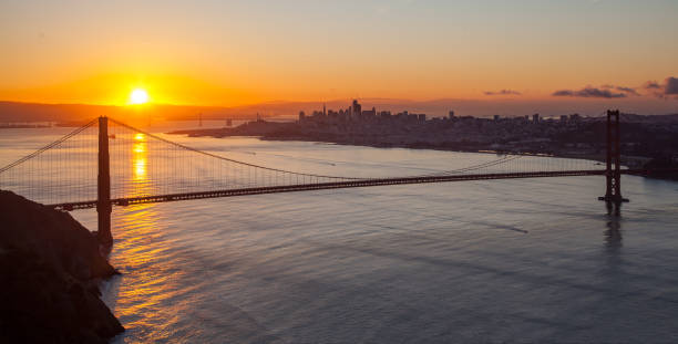 istock Sun Shinning Over the Mountains of San Francisco 648284810