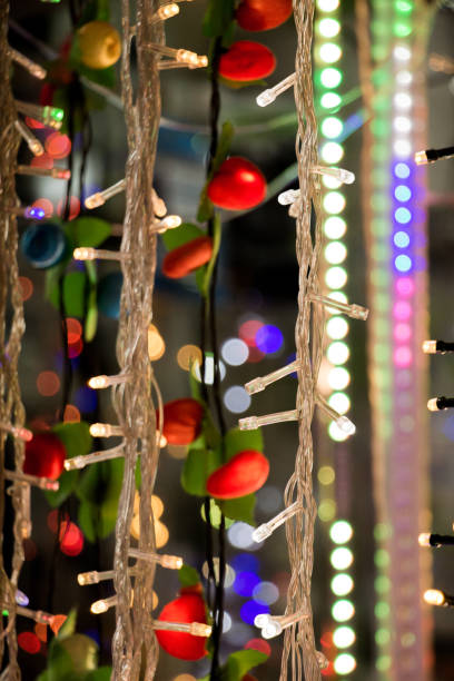 istock Christmas and party lights of a certain type 648288378
