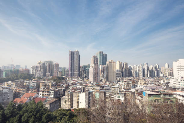 istock Cityscape of macao china 648294838