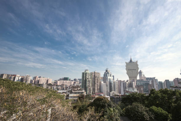 istock Cityscape of macao china 648295082