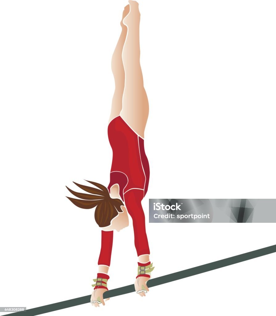 Woman gymnastic vector illustration free hi-res stock photography and  images - Alamy