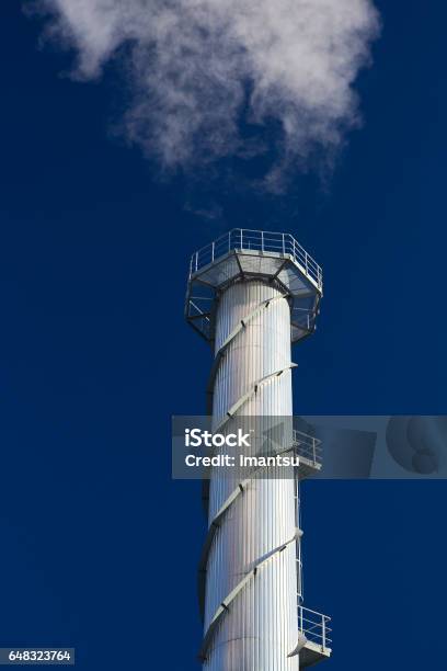 Chimney Stock Photo - Download Image Now - Chimney, Steam, Architecture