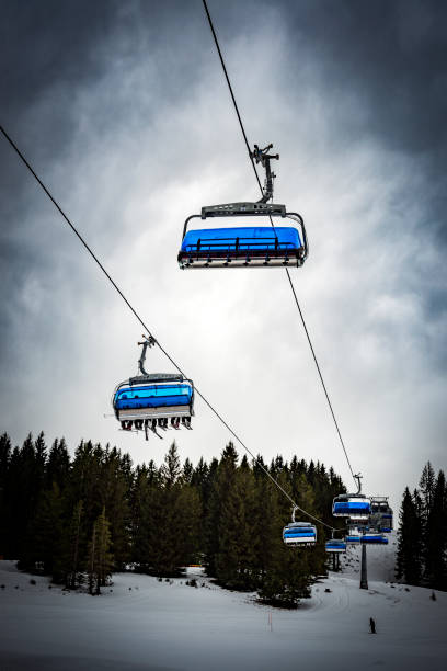 istock overhead cable car in winter landscape 648330038