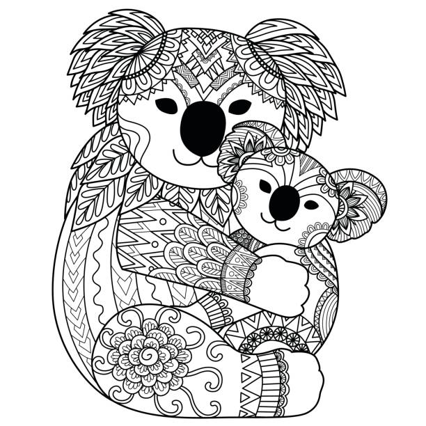 Bear Hug Line Art Illustrations, Royalty-Free Vector Graphics & Clip Art -  iStock