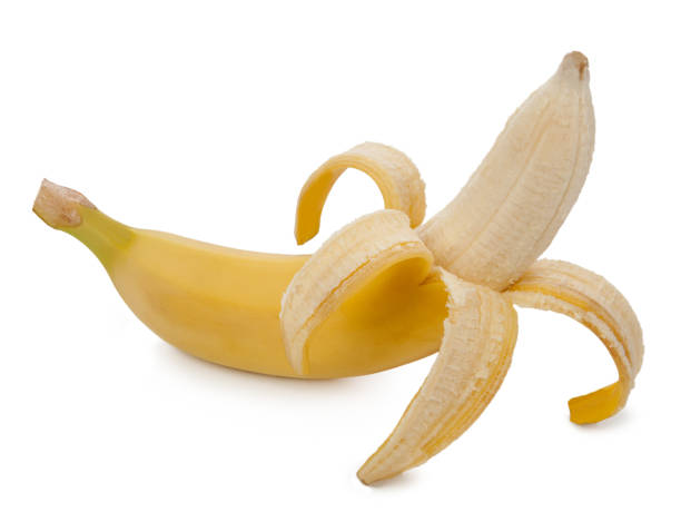 istock Banana isolated on white background 648356200