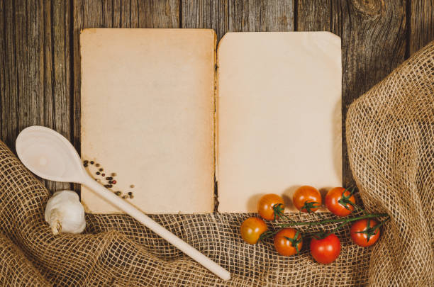 istock Baking or cooking ingredients top view on vintage wooden background 648381352