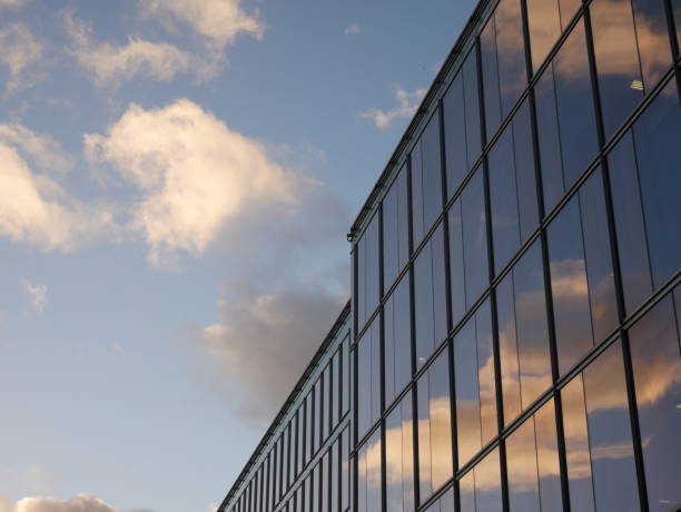 istock Office Building with Glass Windows 648385004