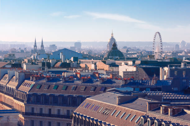istock City rooftops Paris, France 648388294