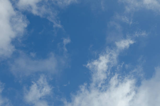 istock beautiful blue sky with gorgeous white clouds 648396194