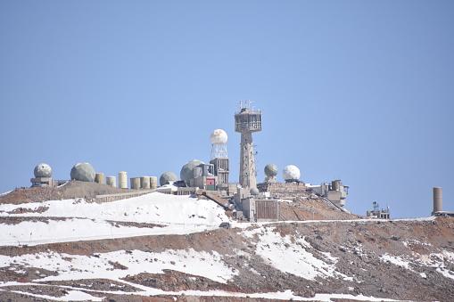 Israeli military post , Israel - Syria - Lebanon border