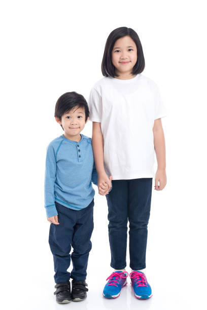 istock Asian children holding hand together 648420972