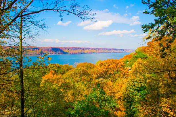 Fall foliage of the Palisades